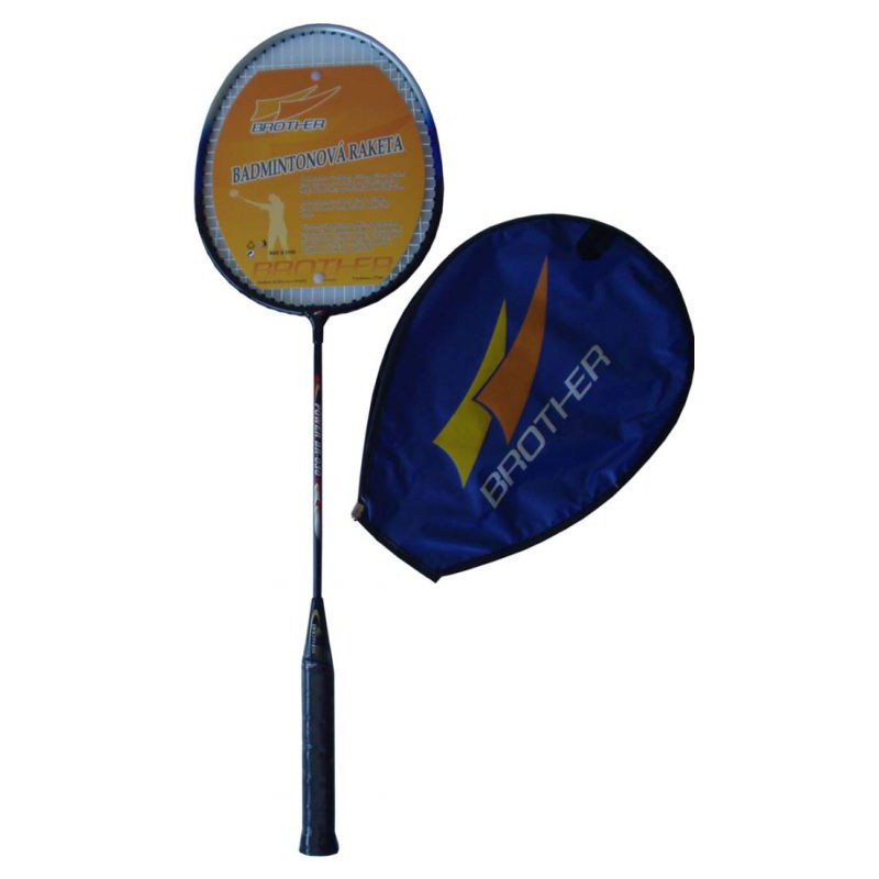 Badmintonová pálka (reketa) s pouzdrem odlehčená ocel
