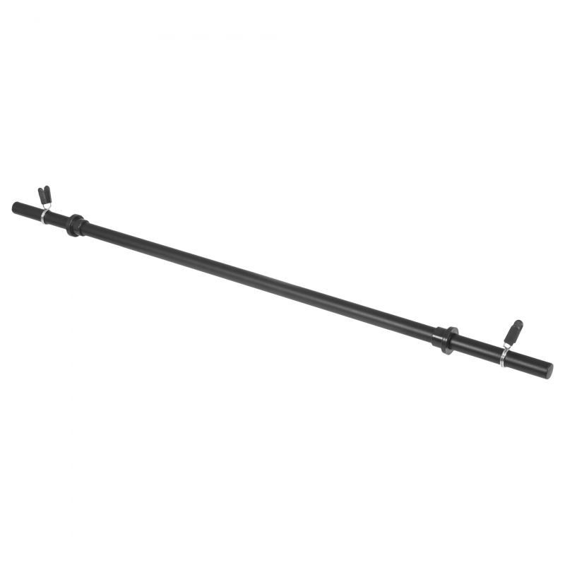 Gorilla Sports Plastová činková tyč, černá, 130 cm