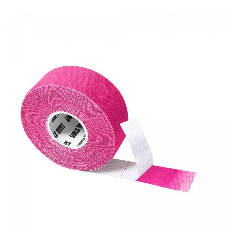 Gorilla Sports Tejpovací páska, růžová, 2,5 cm
