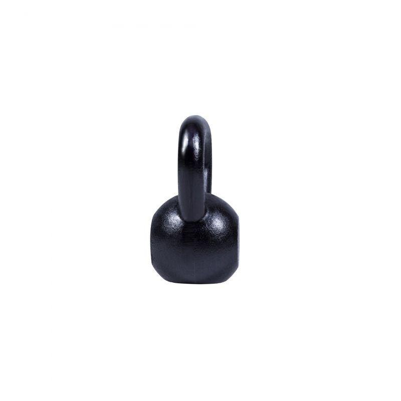 Gorilla Sports kettlebell činka, litinová, černá, 8 kg