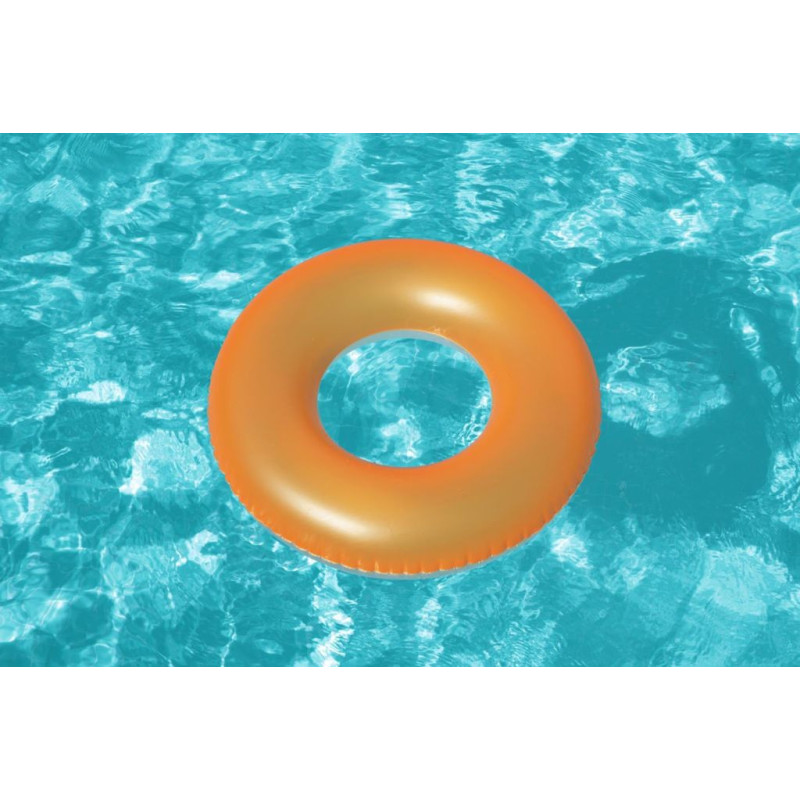 Bestway Nafukovací kruh Neon, 76 cm, oranžový