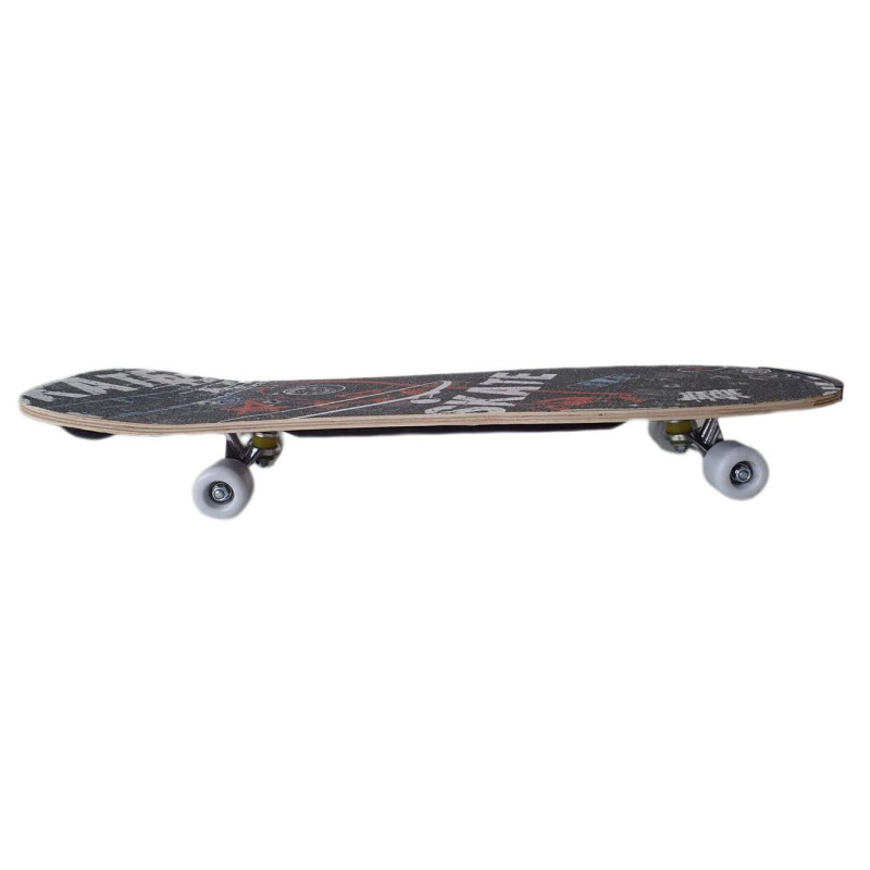 ACRA Skateboard barevný S2, černý