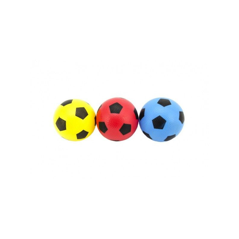 Míček fotbal gumový v síťce, 12 cm