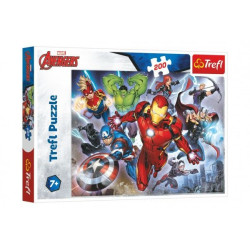 Puzzle Disney Avengers, 200 dílků, 48 x 34 cm