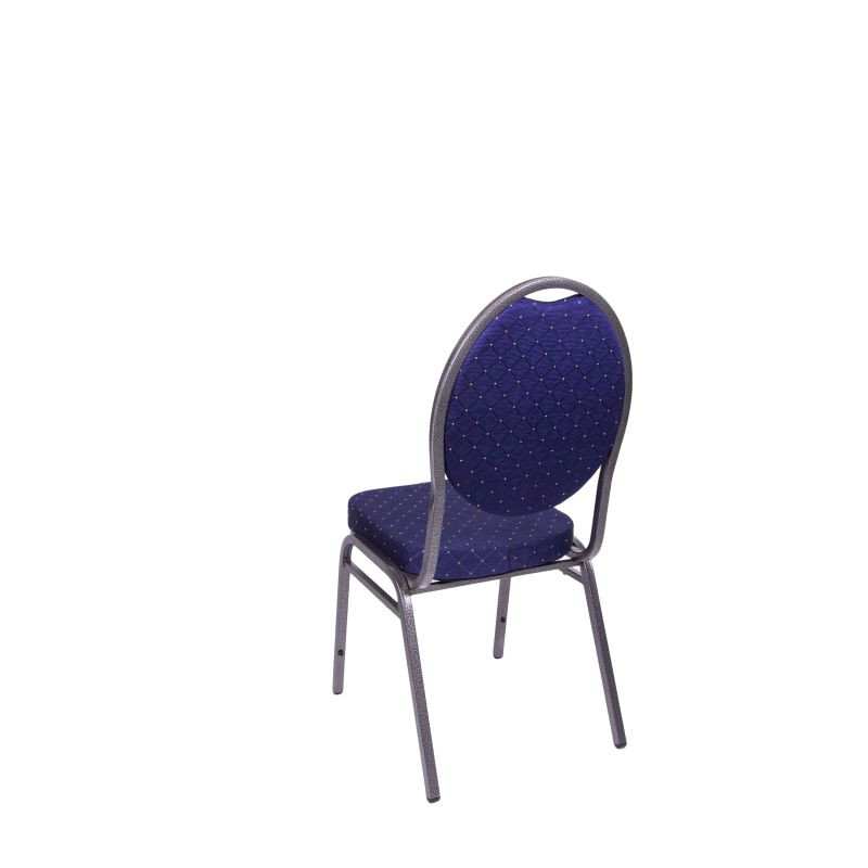 Kongresová židle kovová MONZA, modrá