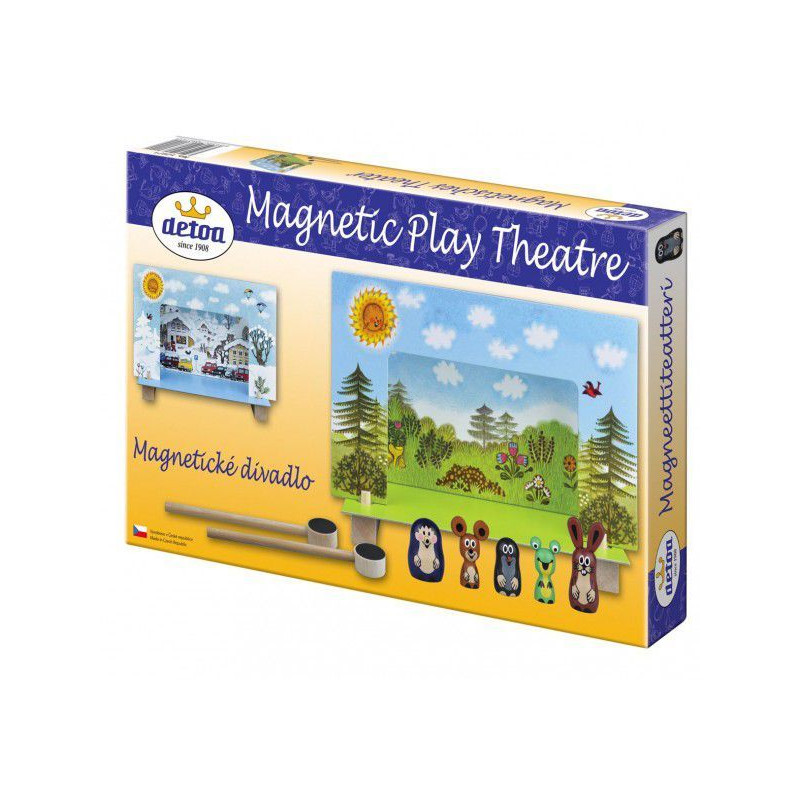 Divadlo Krtek magnetické v krabici 33x23x3,5cm