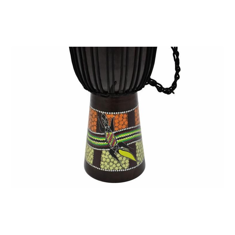 Africký buben Djembe, ručně malovaný, 50 cm