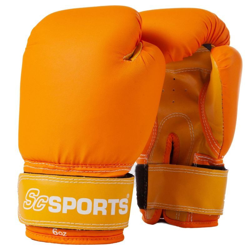 ScSPORTS Boxovací set pro děti pro trénink a zábavu oranžová