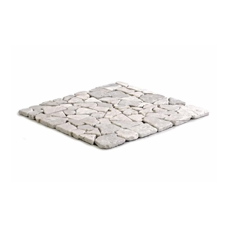 Mramorová mozaika Garth, krémová obklady, 1 m2