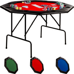 Pokerový stůl - červený