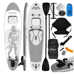 PHYSIONICS Nafukovací paddleboard, bůh Anubis, 366 cm