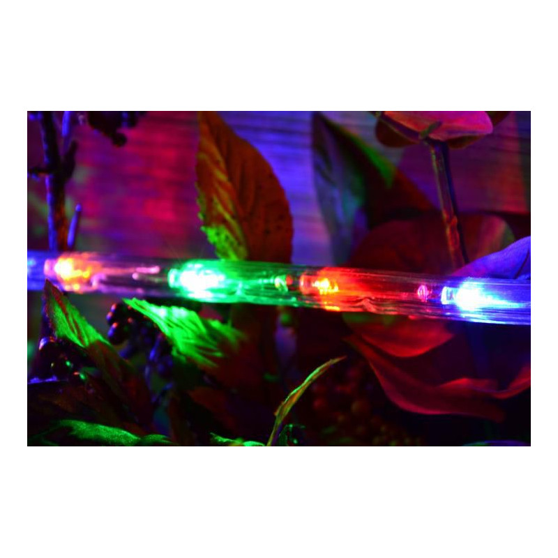 LED světelný kabel - 480 diod, 20 m, barevný
