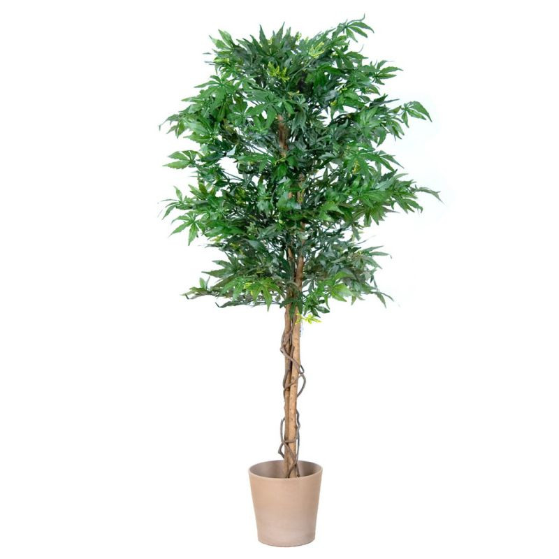 Umělá rostlina strom - konopí - 150 cm