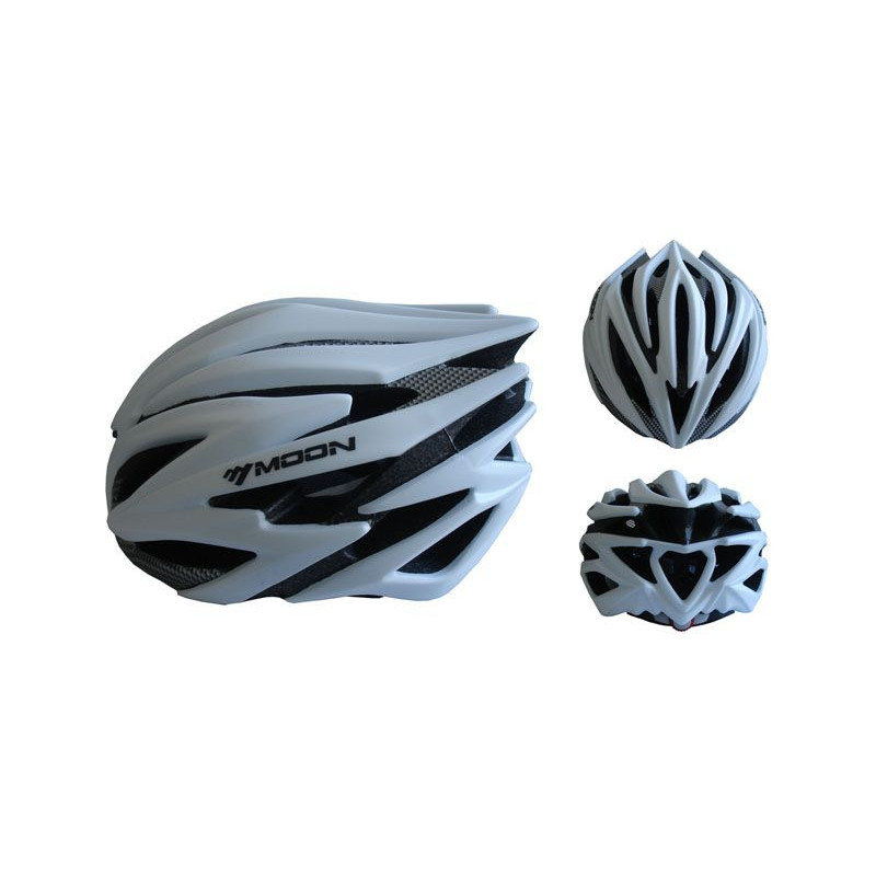 Cyklistická helma velikost M (55-58 cm) - stříbrná