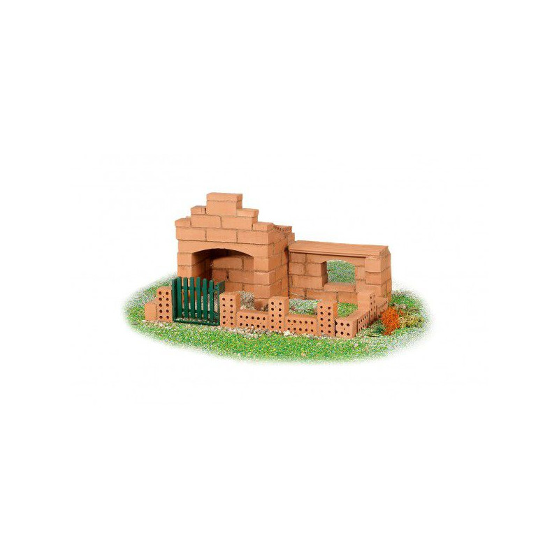 Stavebnice Teifoc Domek Sergio v krabici 29x18x8cm