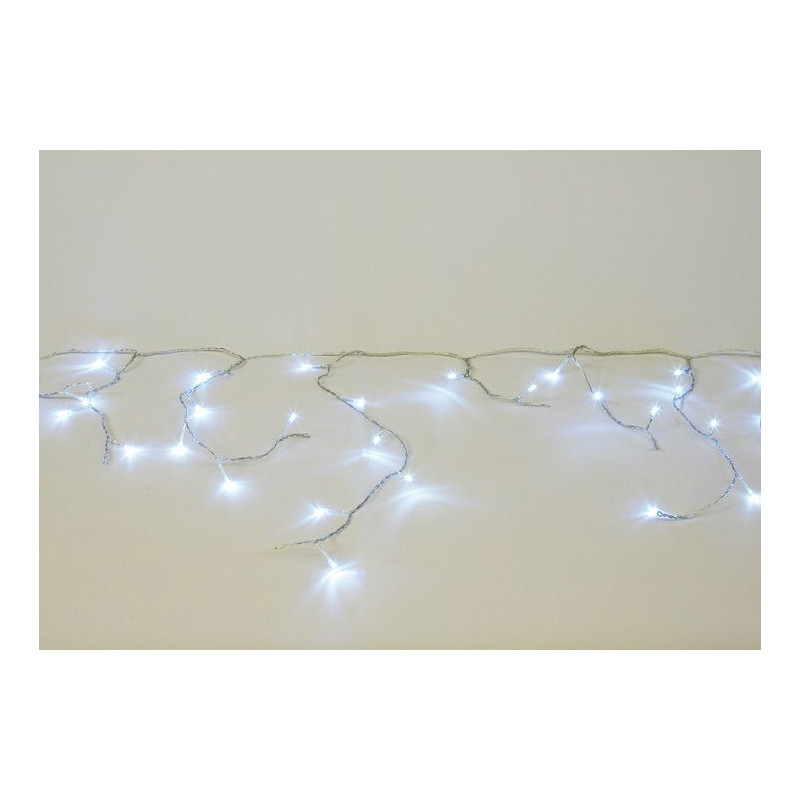 Vánoční světelný déšť - 5 m, 144 LED, studeně bílý