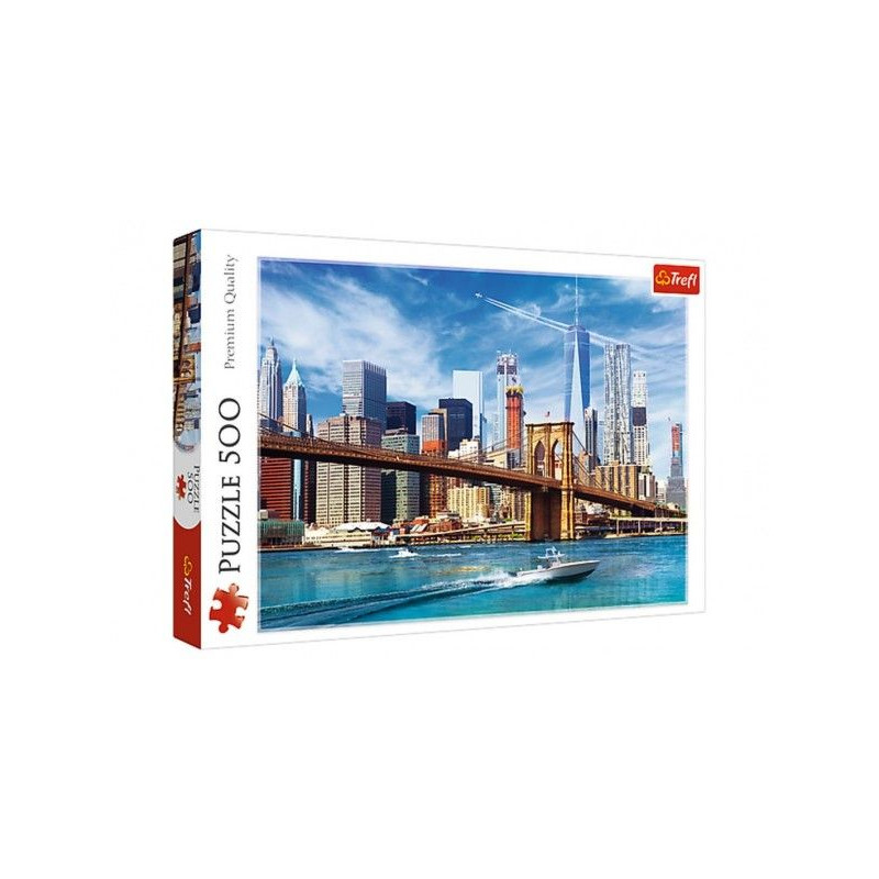 Puzzle výhled na New York 500 dílků 48 x 34 cm v krabici