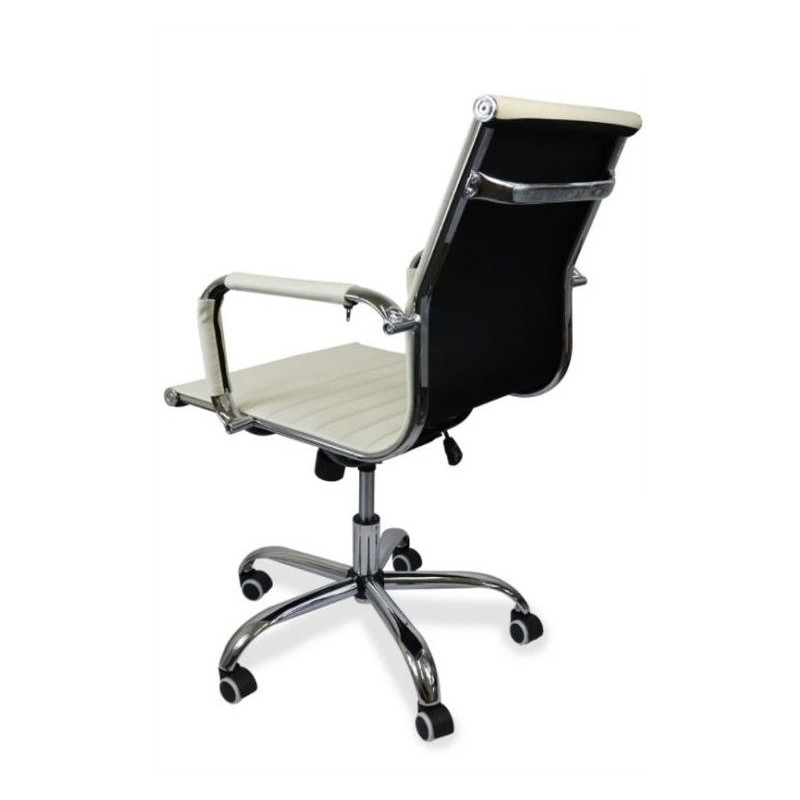 Kancelářská židle Idaho - krémová