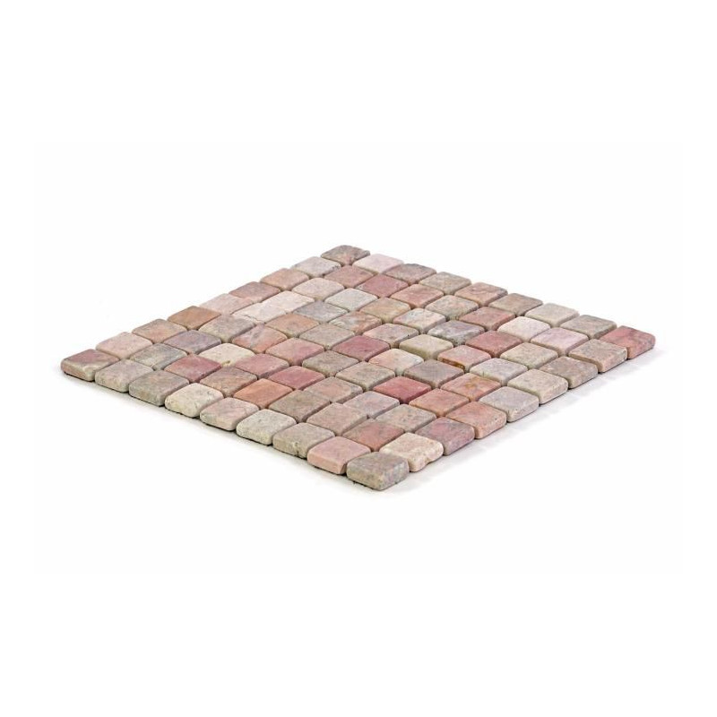 Mramorová mozaika Garth- červená obklady 1 m2