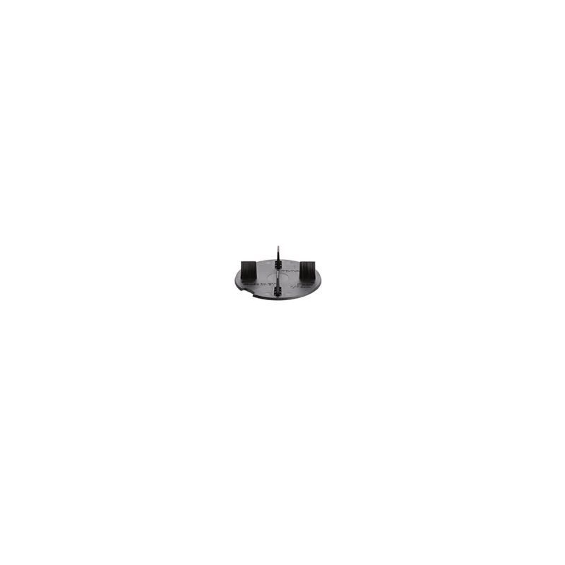 Mezerník Buzon 17 x 3 mm, plast, černý