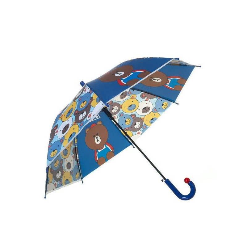 Deštník vystřelovací 66 cm kov/plast mix barev