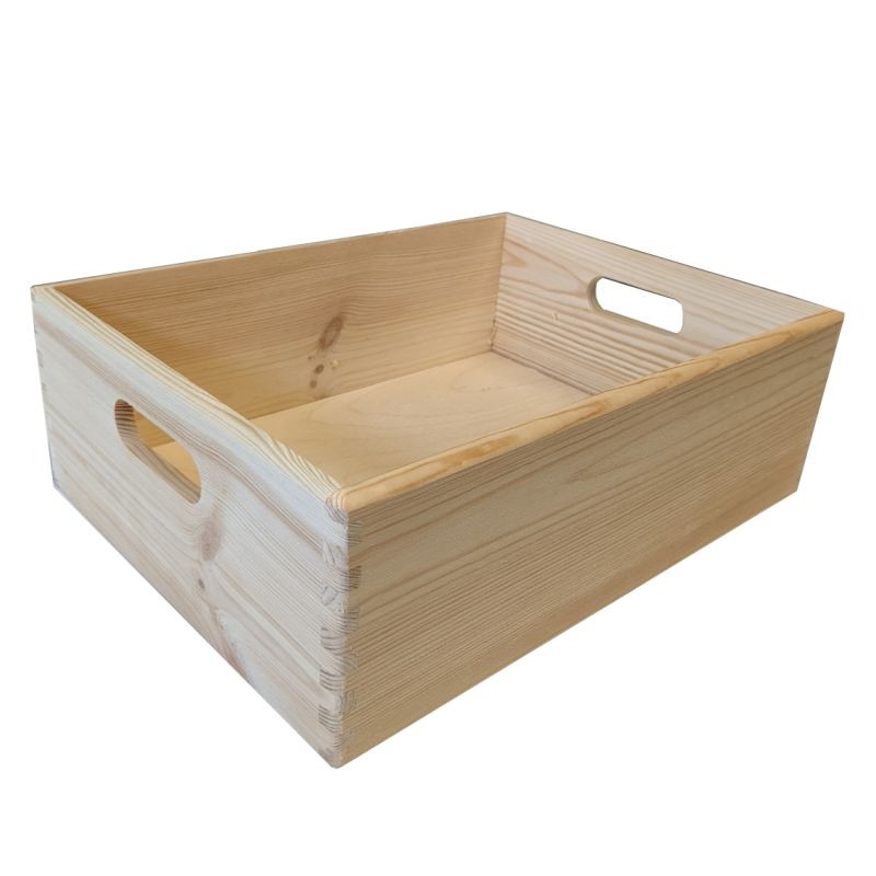 Dřevěný univerzální box, 40 x 30 x 13 cm