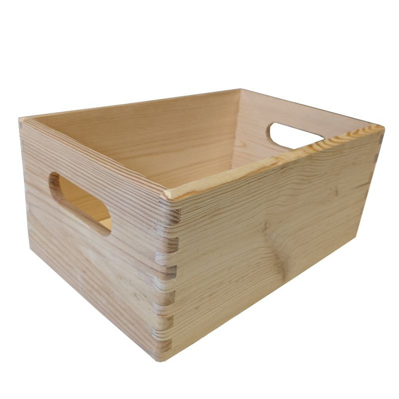 Dřevěný univerzální box, 30 x 20 x 13 cm