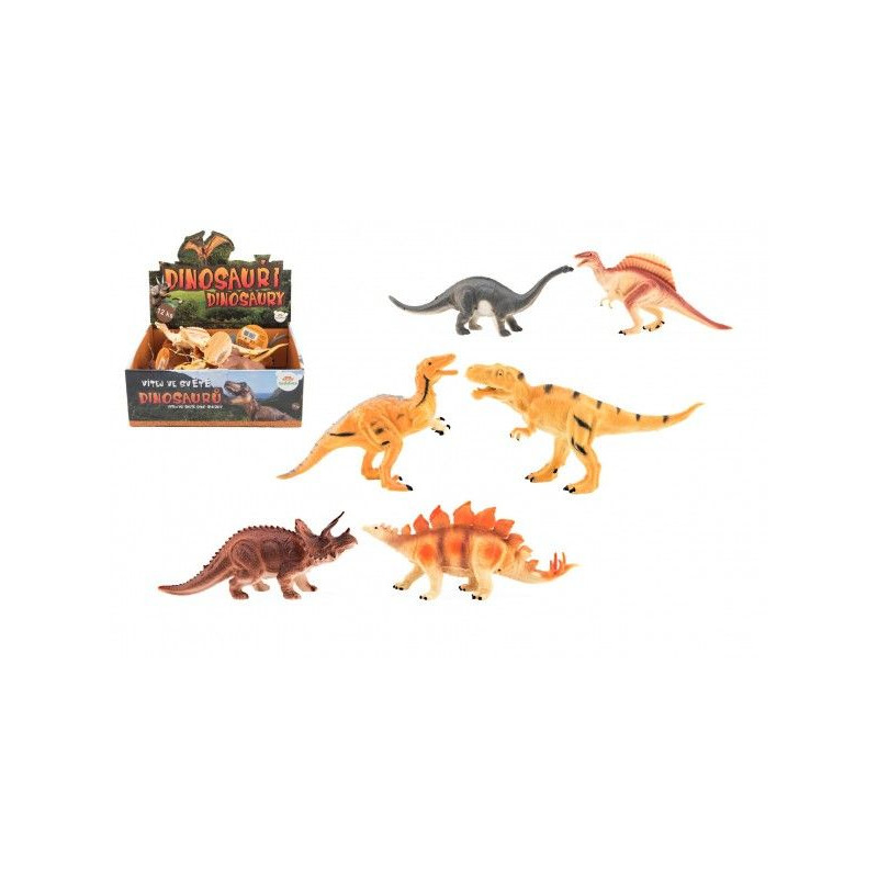 Dinosauři plast 16 až 18 cm mix druhů